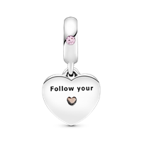 Charm Pandora Donna in Argento Cristallo 787801NBP - 787801NBP